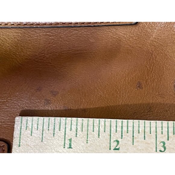 Coach Leather Backpack Brown Drawstring Flap Vintage Style Used - Picture 10 of 16